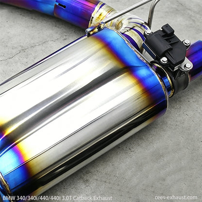 BMW 340i 440i F30 F32 F36 3.0T B58 Valved Sport Exhaust System (F chassis)