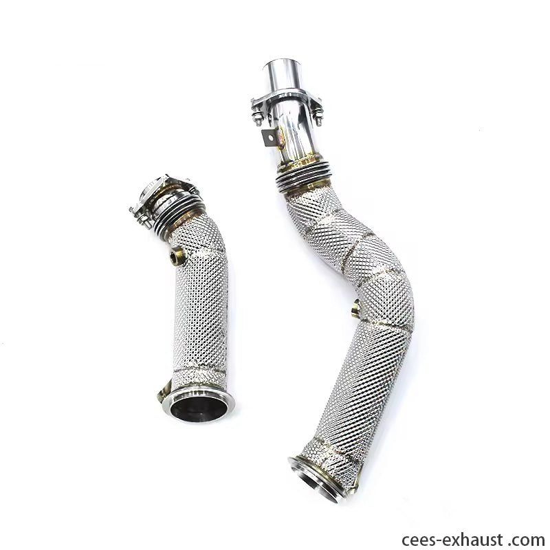 BMW M3/M4 F80/F82/F83 S55 3.0T Stainless Steel High Flow Catted Downpipe Exhaust System
