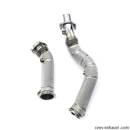 BMW M3/M4 F80/F82/F83 S55 3.0T Stainless Steel High Flow Catted Downpipe Exhaust System
