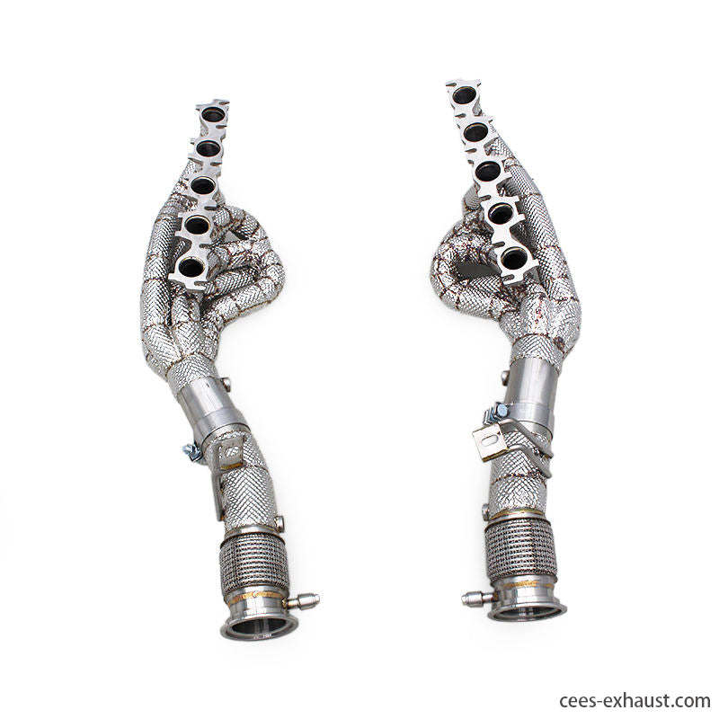 Audi R8 V10 5.2 Stainless Steel Manifold Exhaust System
