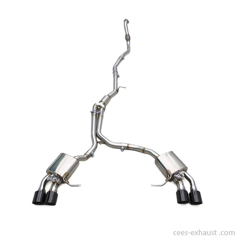 Porsche Macan 2.0T Valved Sport Exhaust System