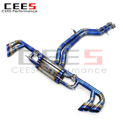 Lamborghini URUS 4.0 2018-2023 Titanium Catback Valved Sport Exhaust System