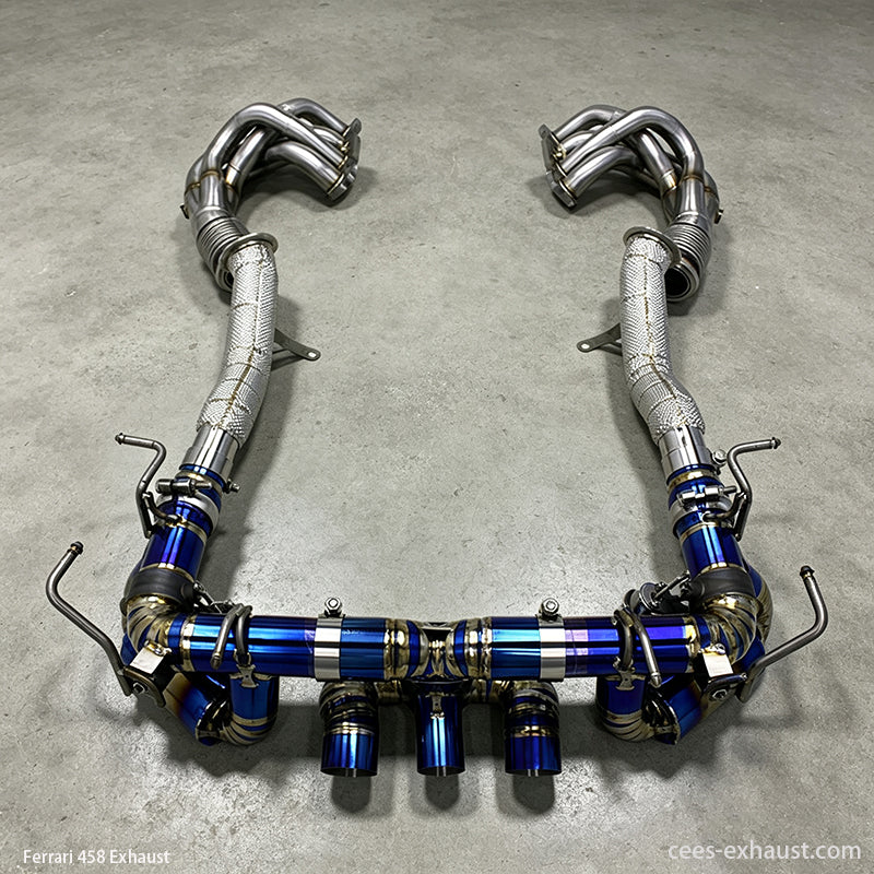 Ferrari 458 V8 4.5 Valved Sport Exhaust System