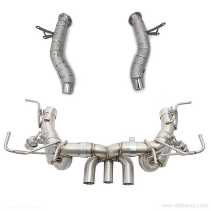 Ferrari 458 V8 4.5 Valved Sport Exhaust System