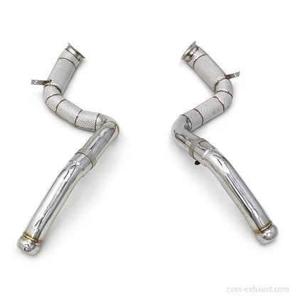 Mercedes C63/C63S AMG W205 4.0T 2015-2020 Stainless Steel Downpipe Exhaust System