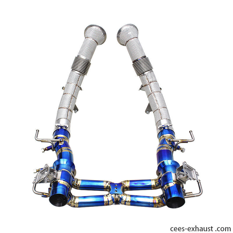 Ferrari SF90 3.9T V8 Exhaust System