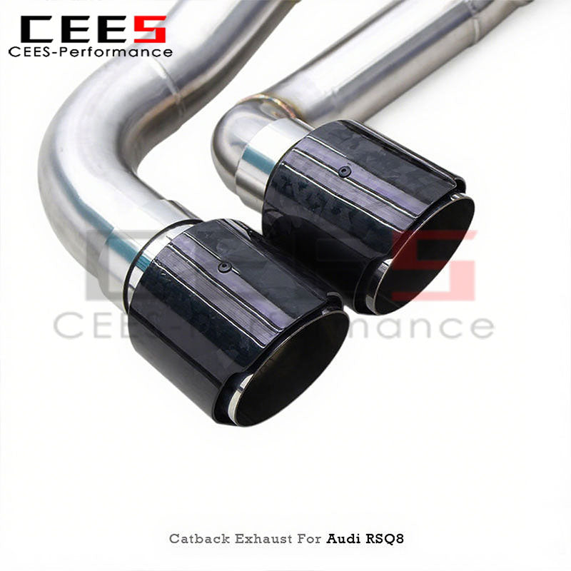 Audi RS Q8/RSQ8/Q8 Titanium Valved Sport Exhaust system