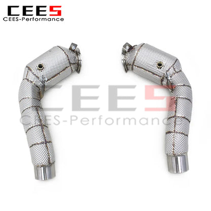 CEES Catback Exhaust for BMW M5 F10 4.4TT 2012-2016 Tuning Performance Exhaust Pipe Muffler Escape Car Exhaust System bmw f10 m5 exhaust upgrade bmw m5 f10 exhaust valve control