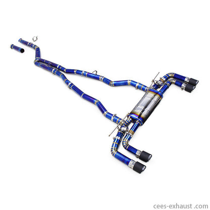 BMW 540/540i G30/G38 3.0T B58 2017-2024 Valved Sport Exhaust System