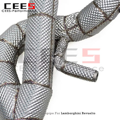 Lamborghini Revuelto 6.5L V12 2023-2025 Stainless Steel Downpipe Exhaust System