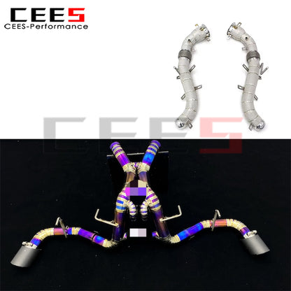 McLaren 570S/570GT 3.8T 2015-2019 Valved Sport Exhaust System