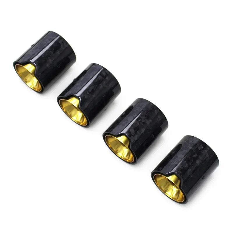 CEES MP Carbon Fiber Exhaust Tips Tail mouth Throat Exhaust Pipes For BMW
