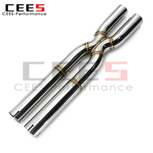 CEES X Pipe Mid pipe For Maserati Gran Turismo/GT 4.7 2008-2023 Stainless Steel High Performance Exhaust Pipe Automobile Parts