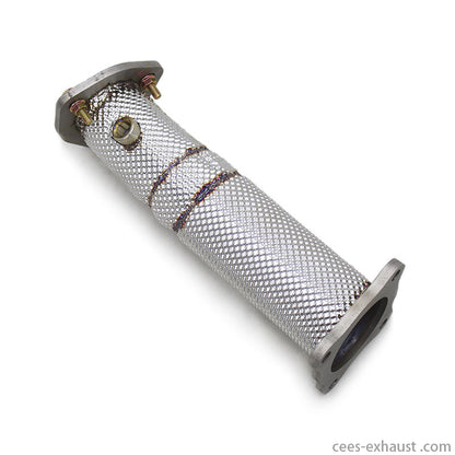 Audi Q5 2.0T 2018-2020 Stainless Steel Heat Shield Downpipe Exhaust System