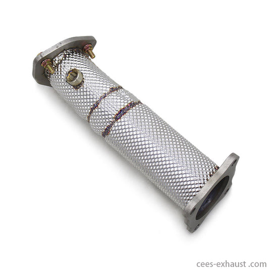 Audi Q5 2.0T 2018-2020 Stainless Steel Heat Shield Downpipe Exhaust System