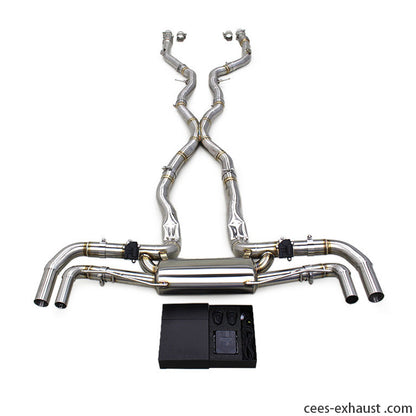 Mercedes-Benz GLE580 4.0L 2016-2024 Valved Sport Exhaust System