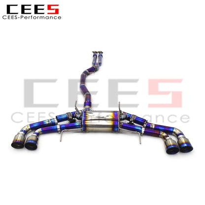 cees Valve Catback Exhaust Y Pipe for Nissan GTR/GT-R R35 3.8TT 2008-2023 Escape Stainless Steel Exhaust Pipe Muffler System