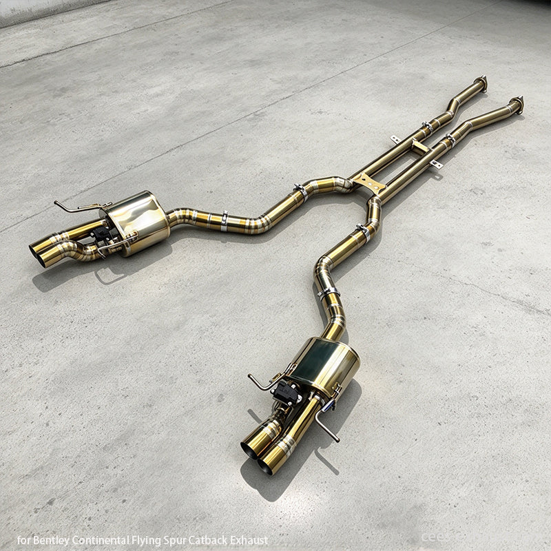 Bentley Continental Flying Spur W12 6.0T Valved Sport Exhaust System (2005-2013)