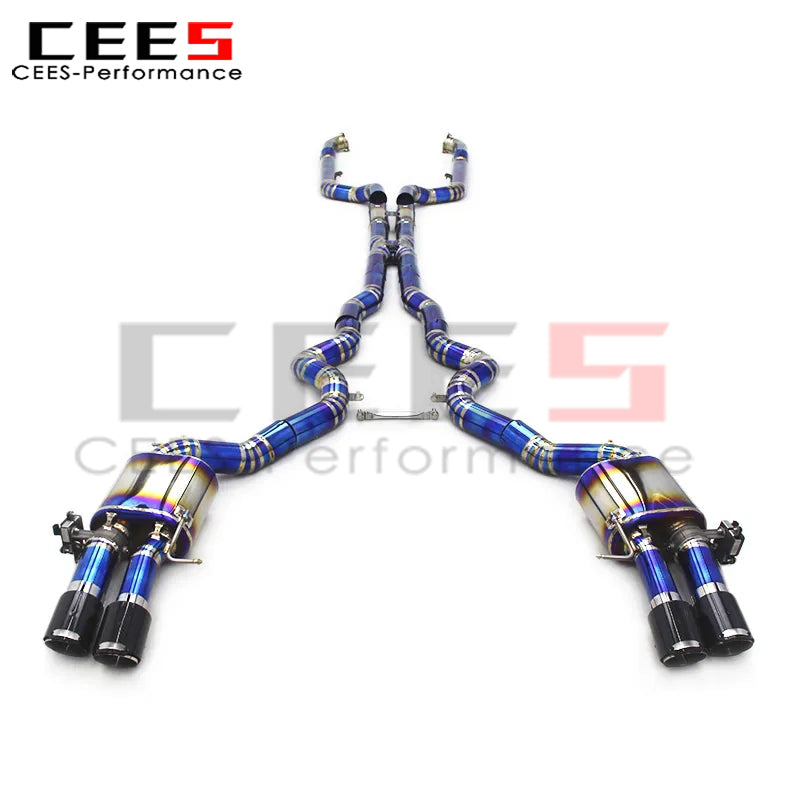 CEES Catback Exhaust for BMW M5 F10 4.4TT 2012-2016 Tuning Performance Exhaust Pipe Muffler Escape Car Exhaust System bmw f10 m5 exhaust upgrade bmw m5 f10 exhaust valve control