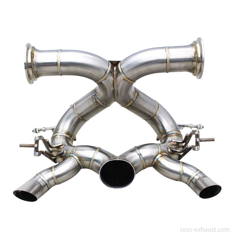 Bugatti Veyron W16 8.0T Supercar Exhaust System