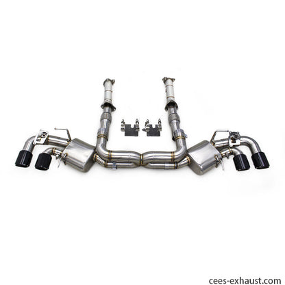 cees For Chevrolet Corvette C8 Valved Sport Exhaust System