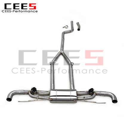 cees Valvetronic Exhaust System For BMW X7 B58 3.0T G07 2019-2024 stainless Steel Exhaust Pipe Muffler Catback valve control