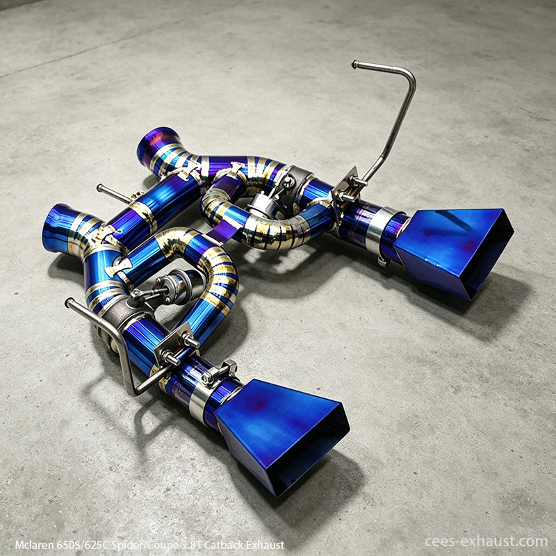Mclaren 650S/625C Spider/Coupe 3.8T Valved Sport Exhaust System