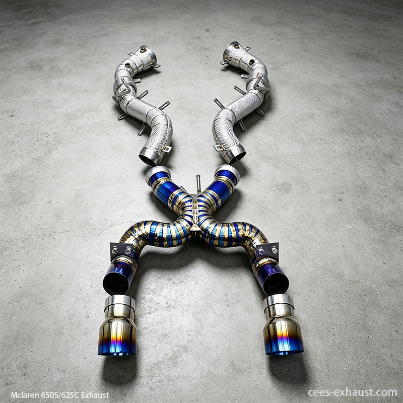 Mclaren 650S/625C Spider/Coupe 3.8T Exhaust System