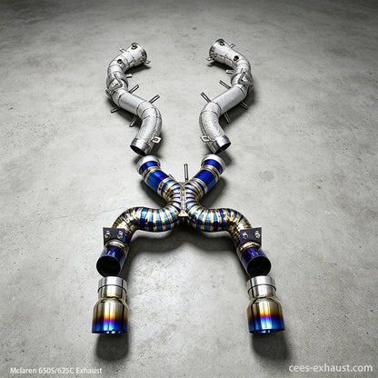 Mclaren 650S/625C Spider/Coupe 3.8T Exhaust System
