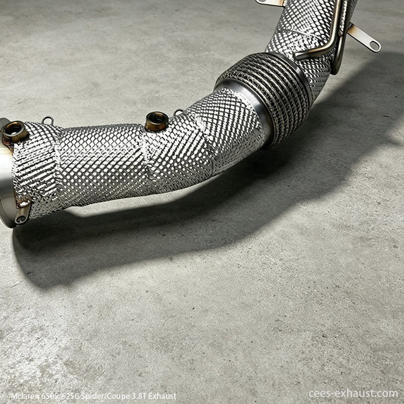 Mclaren 650S/625C Spider/Coupe 3.8T Valved Sport Exhaust System