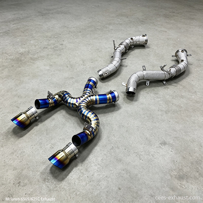 Mclaren 650S/625C Spider/Coupe 3.8T Exhaust System