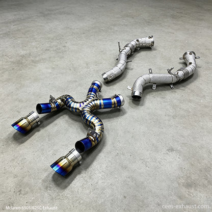 Mclaren 650S/625C Spider/Coupe 3.8T Exhaust System