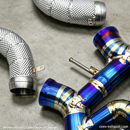 Mclaren 650S/625C Spider/Coupe 3.8T Valved Sport Exhaust System