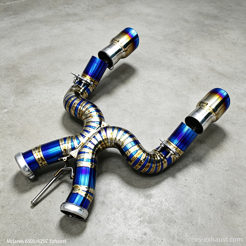 Mclaren 650S/625C Spider/Coupe 3.8T Exhaust System