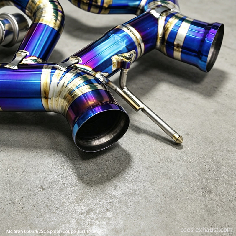 Mclaren 650S/625C Spider/Coupe 3.8T Valved Sport Exhaust System