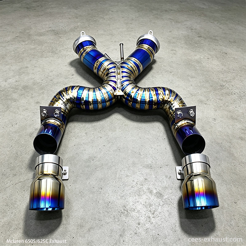 Mclaren 650S/625C Spider/Coupe 3.8T Exhaust System