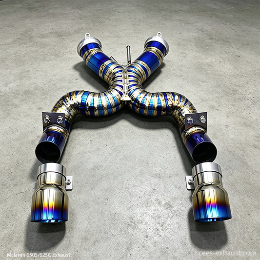 Mclaren 650S/625C Spider/Coupe 3.8T Exhaust System