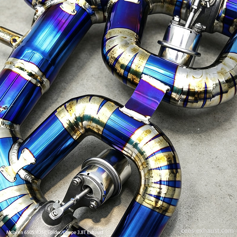 Mclaren 650S/625C Spider/Coupe 3.8T Valved Sport Exhaust System