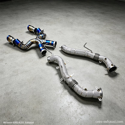Mclaren 650S/625C Spider/Coupe 3.8T Exhaust System