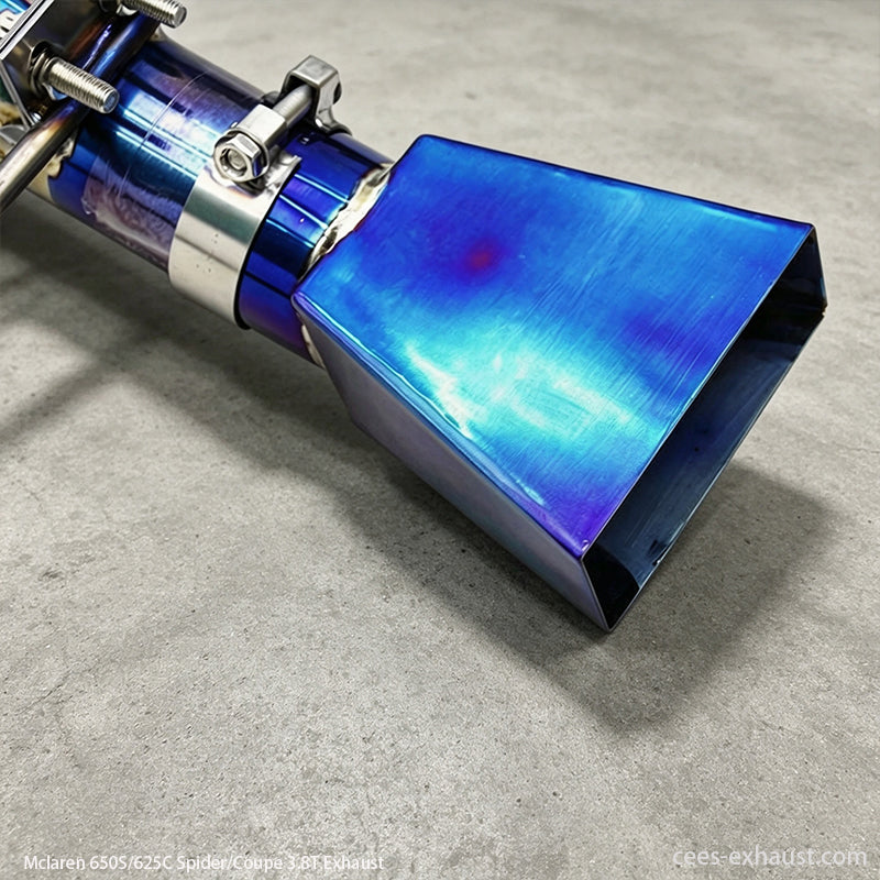 Mclaren 650S/625C Spider/Coupe 3.8T Valved Sport Exhaust System