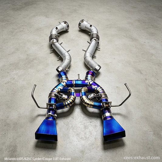 Mclaren 650S/625C Spider/Coupe 3.8T Valved Sport Exhaust System