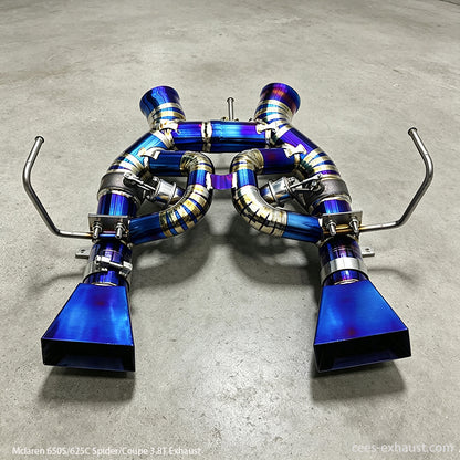 Mclaren 650S/625C Spider/Coupe 3.8T Valved Sport Exhaust System