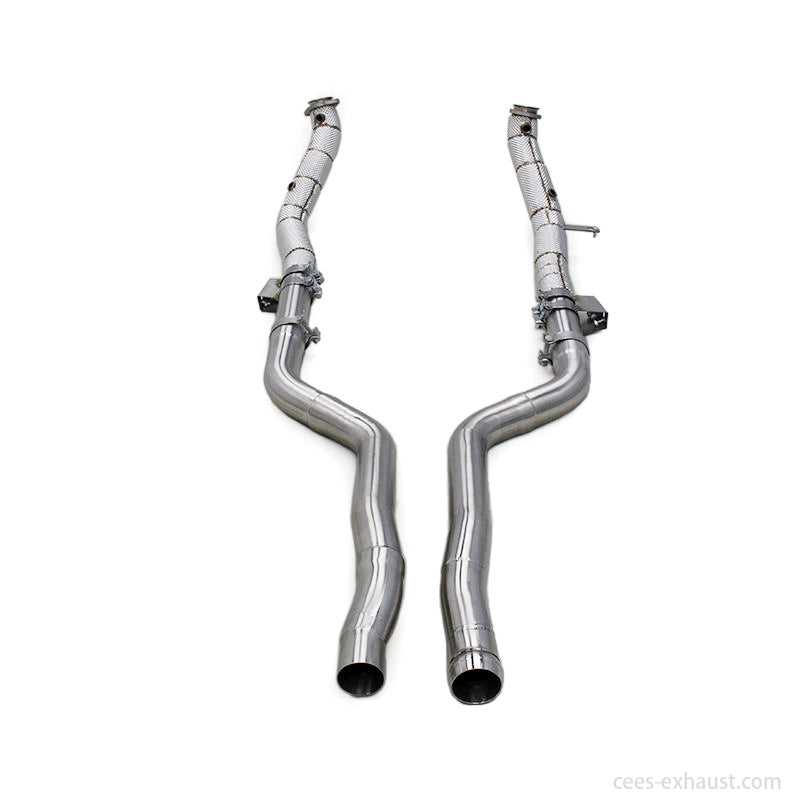 Mercedes W218 CLS63 AMG Downpipe Exhaust System