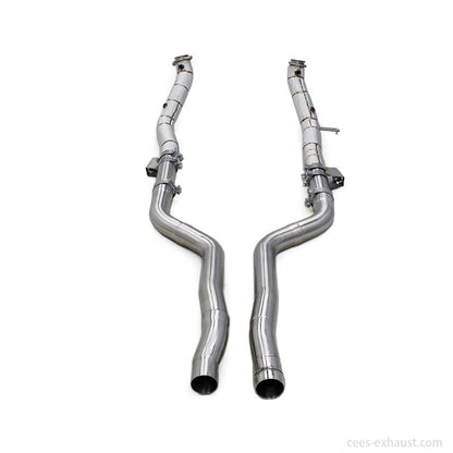 Mercedes W218 CLS63 AMG Downpipe Exhaust System
