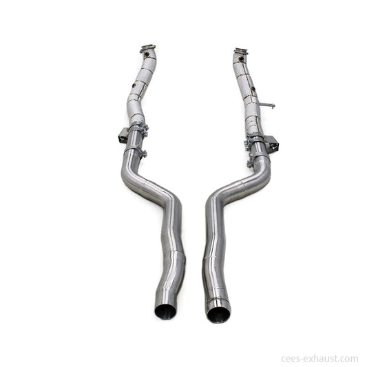 Mercedes W218 CLS63 AMG Downpipe Exhaust System