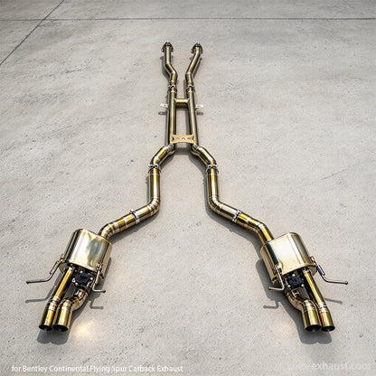Bentley Continental Flying Spur W12 6.0T Valved Sport Exhaust System (2005-2013)