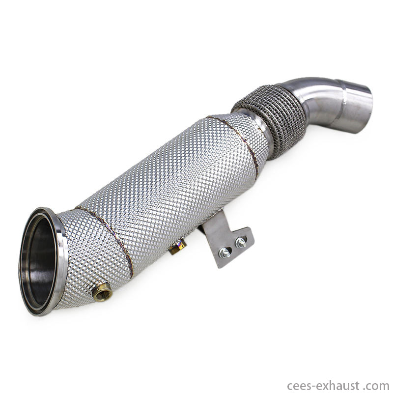 Toyota Supra A90/A91 Stainless Steel Heat Shield Header Downpipe Exhaust System