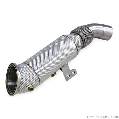 Toyota Supra A90/A91 Stainless Steel Heat Shield Header Downpipe Exhaust System