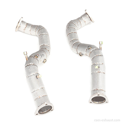 Porsche 718 Cayman GT4 RS / Spyder RS Downpipe Exhaust System in stock