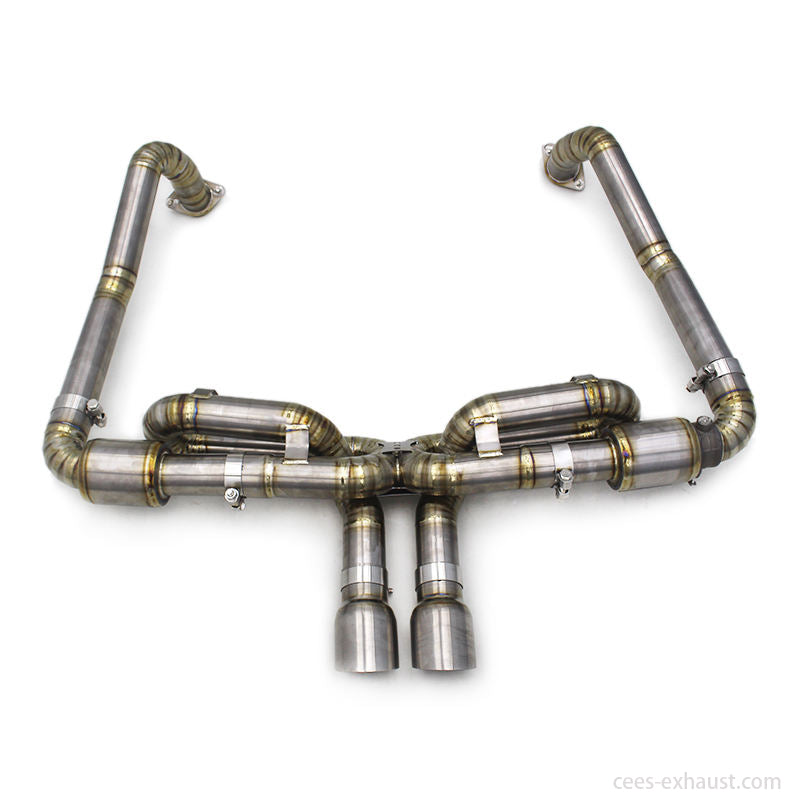 Porsche 718 Cayman / Boxster 2.0T / 2.5T Valved Sport Exhaust System